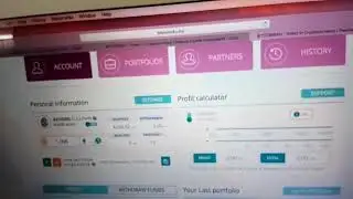 BITCOIN SIGN UP & INVESTMENT PLAN