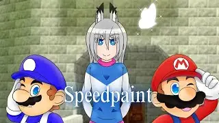 SMG4 and Rosa S1 Poster Speedpaint