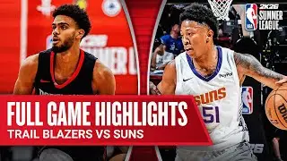 TRAIL BLAZERS vs SUNS | NBA SUMMER LEAGUE | FULL GAME HIGHLIGHTS | July 19, 2025
