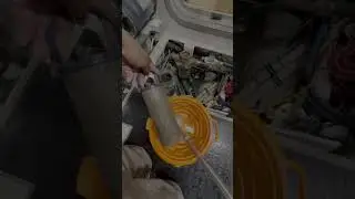 Clean A/C Strainer on a 100&rsquo; Yacht