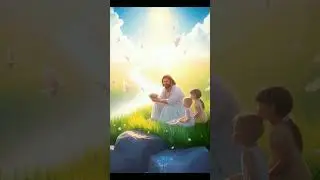 Joy in Heaven with Jesus and the little ones.#Jesus #Heaven #Joy #Kids #Faith #subscribe #share