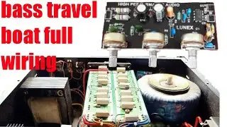 1200watt amplifier repair bass travel board wiring