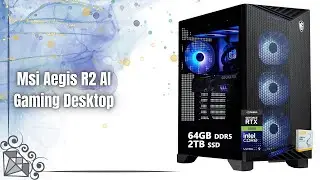 MSI Aegis R2 AI Gaming Desktop Review | Ultra 9 + RTX 5080 Powerhouse!