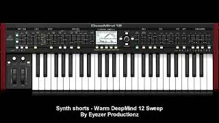 Synth Shorts - Behringer DeepMind 12: Warm Analog Filter Sweep