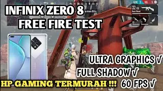 Infinix Zero 8 Free Fire Test | Gameplay Ultra Graphics | Full Shadow