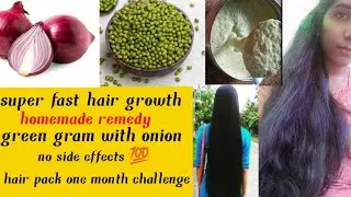 SUPER FAST (ONE MONTH CHALLENGE)HAIR GROWTH PACK/100%  natural homemade remedy @NL