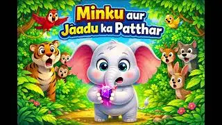 Minku aur Chamatkari Jaadu Ka Patthar | Kids Moral Story Hindi