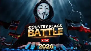 Learn World Country Flags - 2026 geography🤩🌍🎵✅ 25.01.2026. #flags  #countryflags  #worldflags