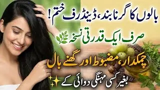Sirf Ek Baar Lagayein! Dahi aur Anday Ka Kamali Nuskha | Hair Fall, Dandruff Always Finish