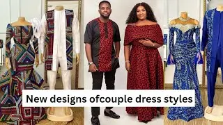 Latest African couple matching outfits dress styles for special occasions 