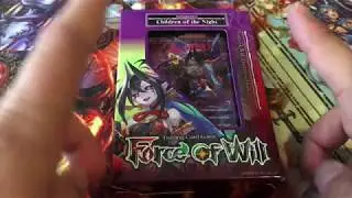 Force of Will - Reiya Cluster - Darkness Deck - My plans to mod it