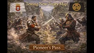Age Of Empires III Treaty - Portugal vs Japan - Testing New Map