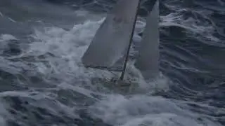 Boat in the Storm Ocean Houdini Flip Simulation