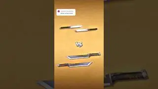 Knives VS Hack Knives?? Best weapon??🤔#commentdown ✨#shorts #shadowfight2 #viral #edit
