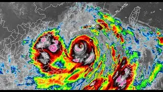 Infrared Satellite Animation of Super Typhoon Yagi (2024)