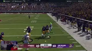 ruined kick return. | #theperuvianallamerican on #Twitch