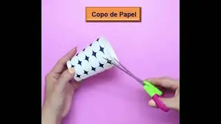Cesta de Copo de Papel