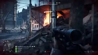 Battlefield&trade; V Sniper 19-0 on Devastation PS4