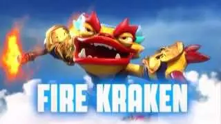 Skylanders: Swap Force - Fire Kraken Soul Gem Preview (Burn to be wild)