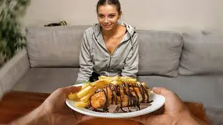 KITCHEN WARS WITH THE MASTERCHEF, SHE'S TESTING XD