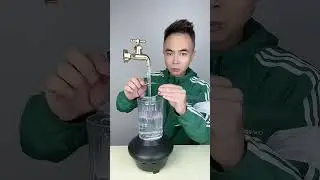 Amazing floating faucet illusion!