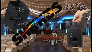 Shehds 4x18 S4 RGBW Battery Powered Uplights