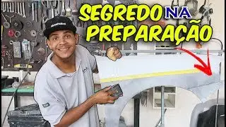 SEGREDO NA PREPARA&Ccedil;&Atilde;O PINTURA AUTOMOTIVA