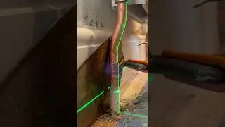 Radiator pipe bending and soldering #asmr #plumbing #diy #howto #subscribe #youtubeshorts #tools