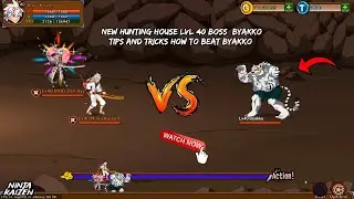 Ninja Kaizen - Stefa & Zen Hyuga vs Byakko (How to win against new LvL 40 Boss) - 2024