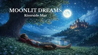 Moonlit Dreams 🌙 | Relaxing Piano and Flute Fantasy Ambience (Sleep • Study • Calm)