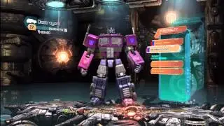 Transformers Fall of Cybertron - New Character Colors for Multiplayer!