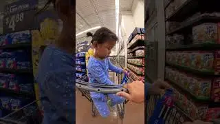 #familyvlog Chloe’s Happy Walmart Run for Milk.
