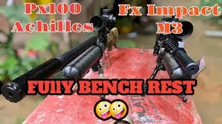 FX IMPACT M3 VS PX100 ACHILLES BENCH REST//FX IMPACT M3//PX100 ACHILLES//QYS PELLETS