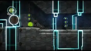 The Scary Factory Overlooking the Small Village by geosautus - LittleBigPlanet