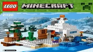 LEGO Minecraft  The Snow Hideout  21120 - Лего  Майнкрафт  Снежное убежище