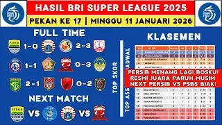 Hasil Liga 1 2025 - Persib vs Persija - Klasemen Liga 1 2025 Terbaru Hari Ini - Liga 1 Indonesia
