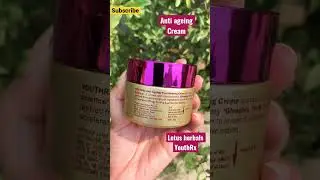 Lotus herbals youthRx anti ageing cream✨#shorts #viral #youtubeshorts ✨