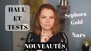 HAUL ET TESTS NARS+SEPHORA GOLD (ACHATS ET CADEAUX). DES AVIS MITIGES ;)