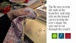 How to make a Christmas Pillow