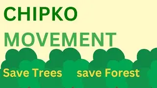 Chipko Movement|| class 10th 12th Board || Important Topic