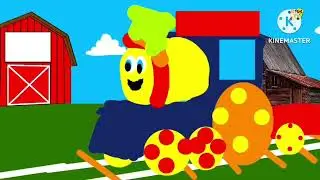Bob The Train | Went To The Farm |kids tv shows | Old MacDonald |Animal Sounds Song