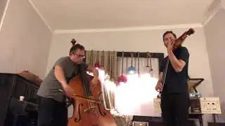 Benedict Taylor - Pierpaolo Martino Improv duo Live@La Stanza dell'Eco 2019 Part 2