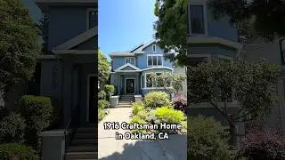 1916 Craftsman Home in Oakland, CA #housetour #hometour #bayarea #oakland #oaklandca