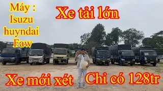 Xe tải lớn thùng to mới xét đăng kiểm mà 128 tr là thật 😮/ #xe tải cũ# Đt:0977317268-0933780102