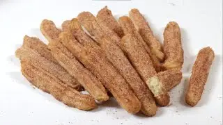 Churros saludables | Sin azúcar y al horno
