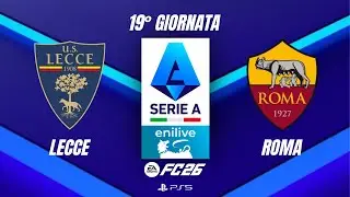 FC 26 - Lecce - Roma | Serie A, Giornata 19° | PS5