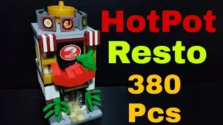 Brick Collection Loz Mini Street Building Hot Pot speed build