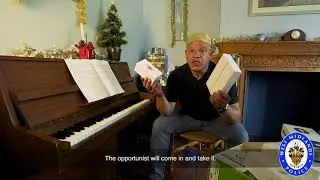 Michael Fraser  Advertising your new Christmas presents to burglar