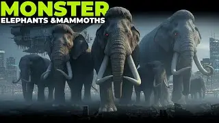Monster Mammoths & Elephants Size Comparison 3D | Zunesha vs Dragon