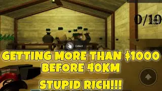 Getting extremely stupid rich with my friend in dead rails before 40Km